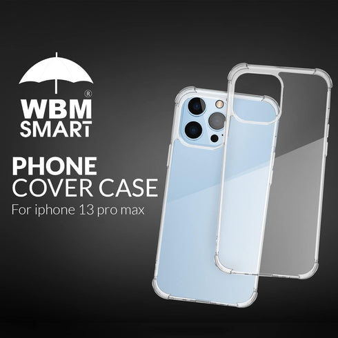 iPhone 13 Pro Max Clear Cover Case | WBM SMART